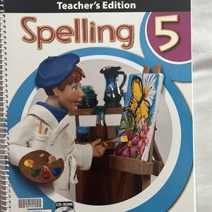 BJU Spelling 5 second edition Teacher’s edition